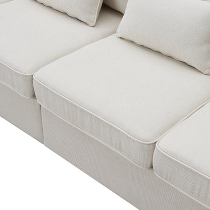 Lumière 104" Luxe Linen Sofa