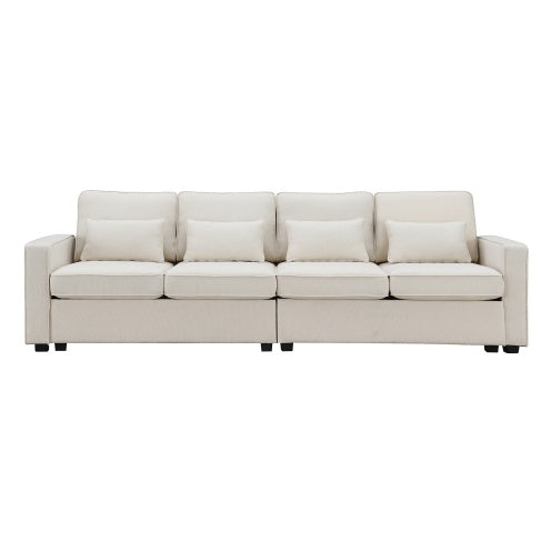 Lumière 104" Luxe Linen Sofa