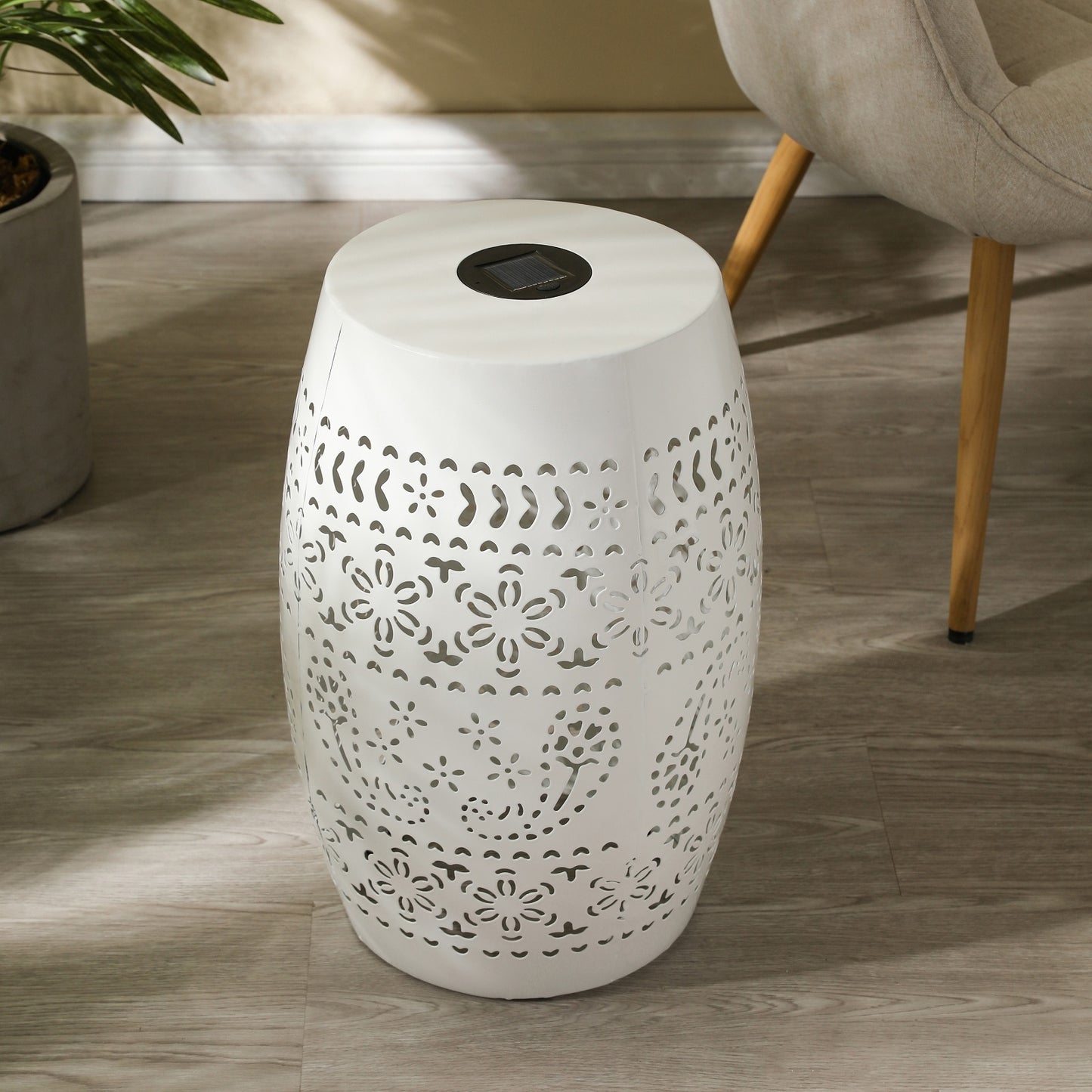 Luminara White Tealight Table