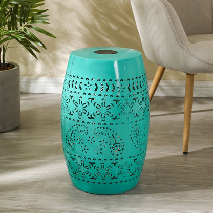 Luminara Teal Tealight Table