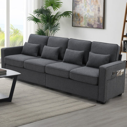 Lumière 104" Luxe Linen Sofa