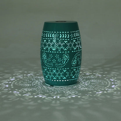 Luminara Teal Tealight Table