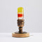 EP LIGHT FLAME LED Bulb Table Lamp, Vintage Style Wooden Table Lamp For Livingroom Bedroom